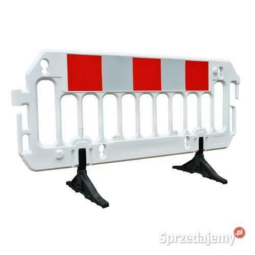 Barierka oddzielająca PCV biała U20A