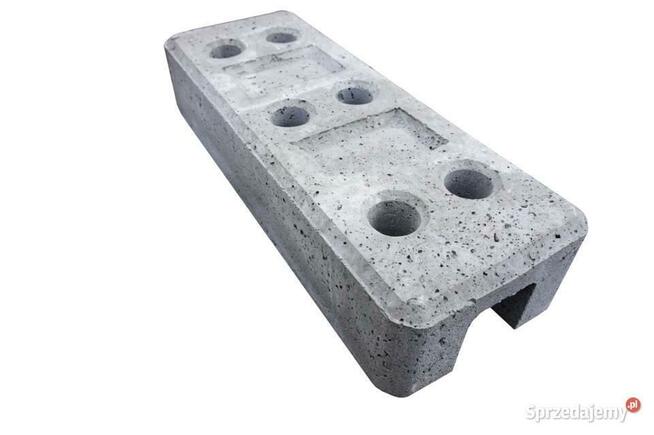 Stopa betonowa do ogrodzenia tymczasowego