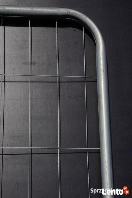Ogrodzenia budowlane ażurowe zaokrąglone panel ocynk