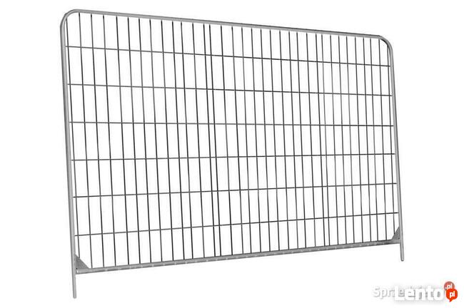 Ogrodzenia budowlane ażurowe zaokrąglone panel ocynk
