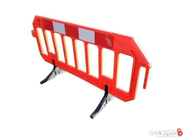 Barierka oddzielająca PCV pomarańczowa U20