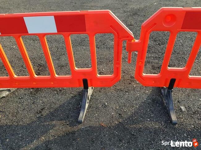 Barierka oddzielająca PCV pomarańczowa U20