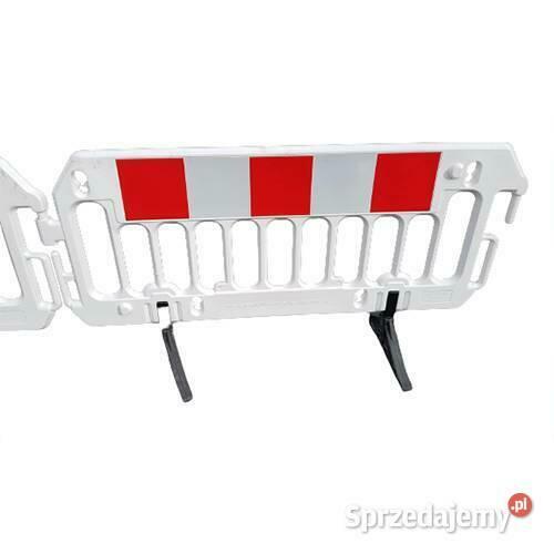 Barierka oddzielająca PCV biała U20A