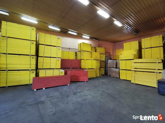 Płyta sklejka szalunkowa 3warstwowa okuta E żółta