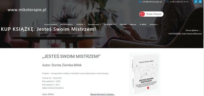 Jesteś Swoim Mistrzem! - samouzdrawianie i rozwój