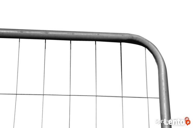 Ogrodzenia budowlane ażurowe zaokrąglone panel ocynk