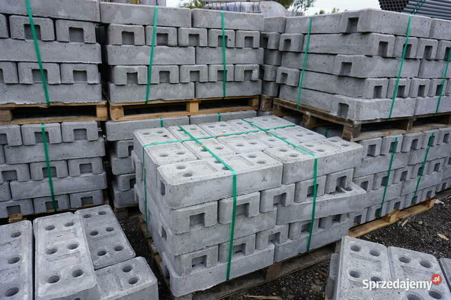 Stopa betonowa do ogrodzenia tymczasowego