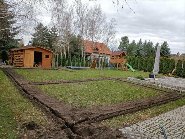 Usługa koparką łańcuchową wykop liniowy