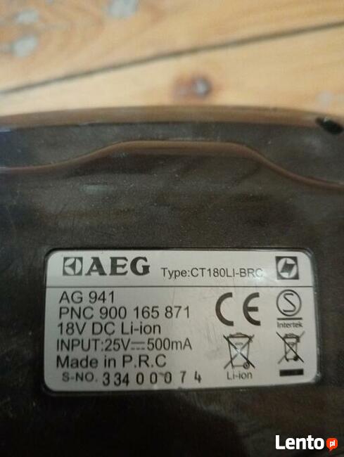 Sprzedam odkurzacz bezprzewodowy AEG