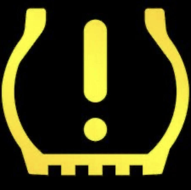 TPMS Błąd Check Lampka ciśnienia w oponach czujnik kontrolka