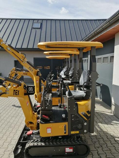Minikoparka Nex N12 joystick 1200kg, Yanmar 3TNV70