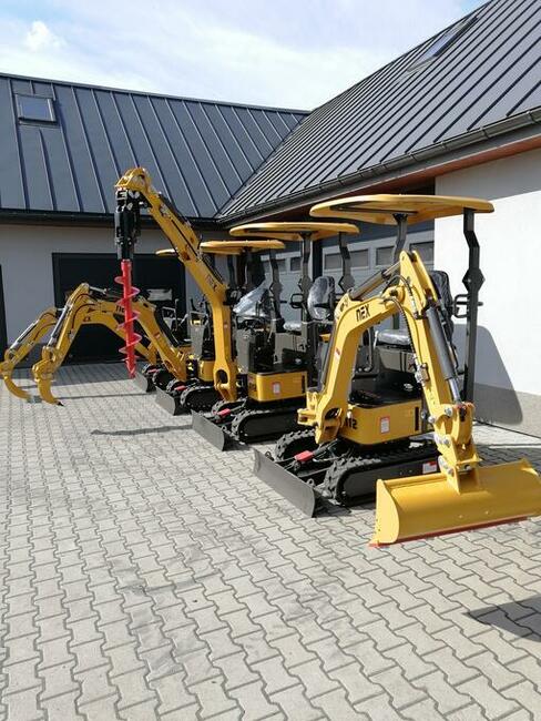 Minikoparka Nex N12 joystick 1200kg, Yanmar 3TNV70