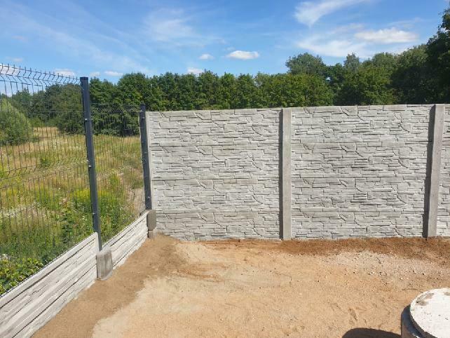 Ogrodzenie betonwe - solidne, niedrogie, wytrzymałe
