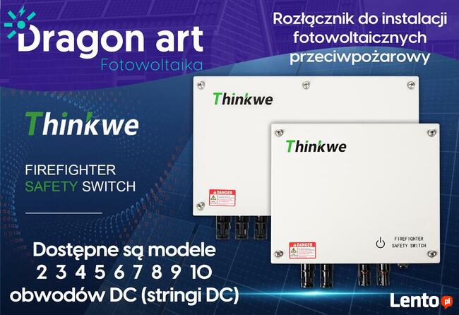 PRZECIWPOŻAROWY WYŁĄCZNIK PRĄDU THINKWE PPOŻ 4xDC