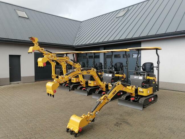 Minikoparka Nex N12 joystick 1200kg, Yanmar 3TNV70