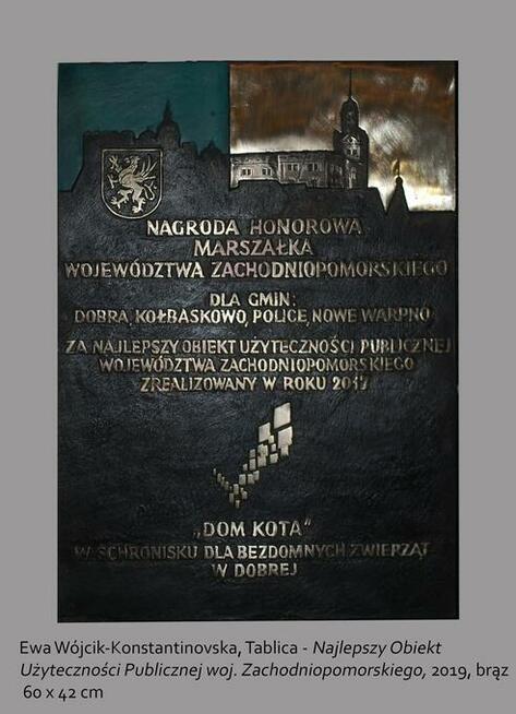 Medale, statuetki, tablice pamiątkowe i rzeźby figuralne