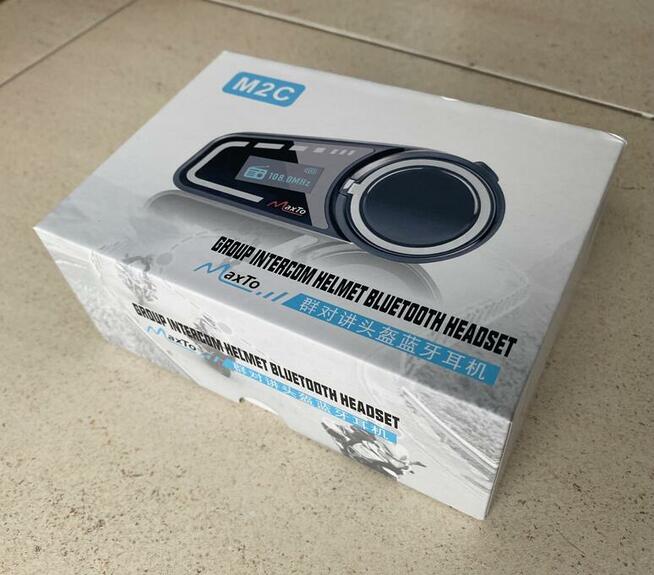 Interkom motocyklowy M2C radio Bluetooth MaxTo