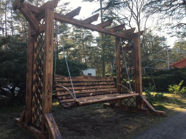 Huśtawki dla dzieci ogrodowe porządnie wykonane