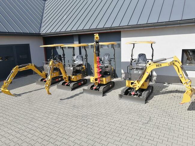 Minikoparka Nex N12 joystick 1200kg, Yanmar 3TNV70