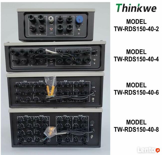 Wyłącznik rozłącznik ppoż przeciwpożarowy THINKWE 10xDC