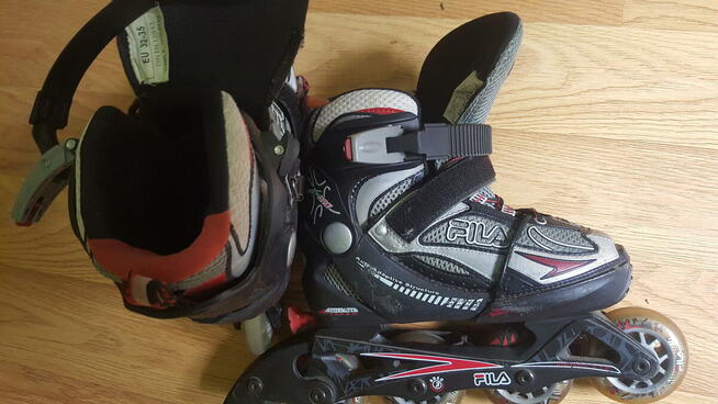 Rolki używane FILA regulowane 32- 35