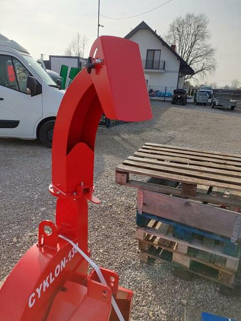 Rębak tarczowy Cyklon 130 masywna konstrukcja dostawa