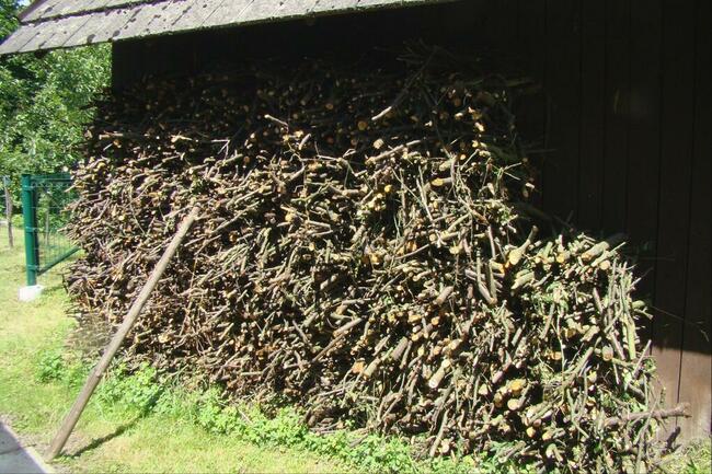 Drewno sezonowane ROZPAŁOWE OWOCOWE twarde 260zł/mp