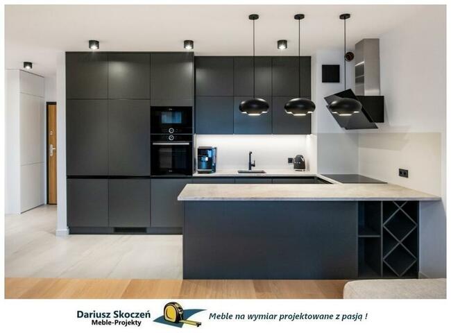 Meble na wymiar, Warszawa - projekt 3D, wykonanie