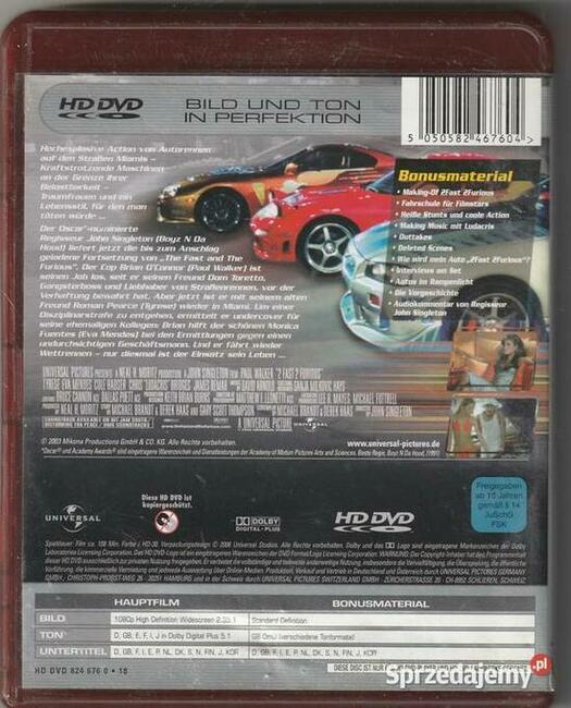 2 fast 2 furious po niemiecku