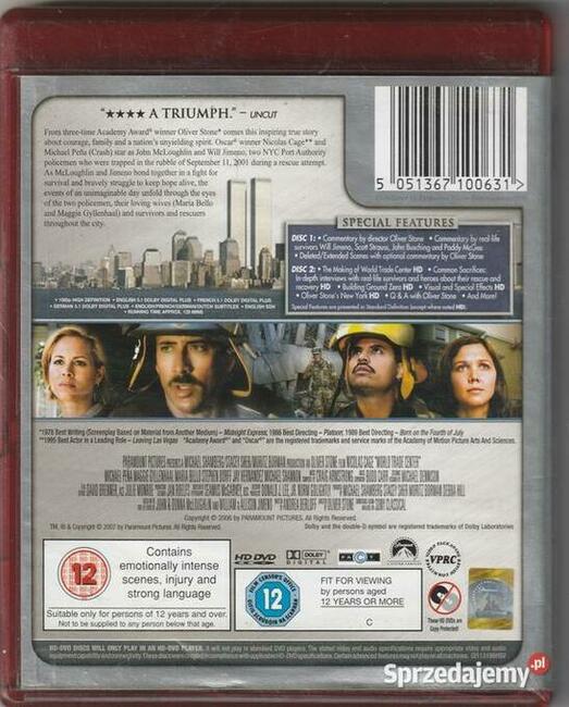 Word Trade Center Nicolas Cage jęz.Ang, Francuski