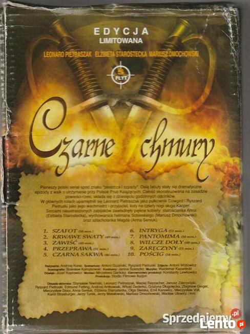 Czarne chmury BOX edycja limitowana DVD