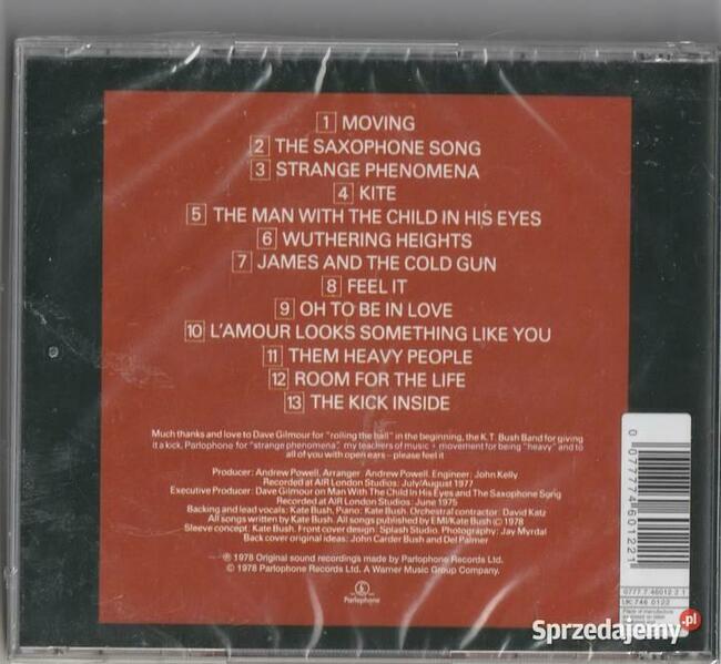 Kate Bush The Kick Inside CD