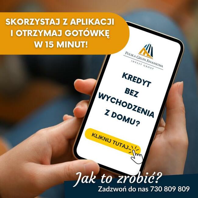 Wniosek przez Telefon ! Kredyt na Każdego, RRSO od 12,9 %