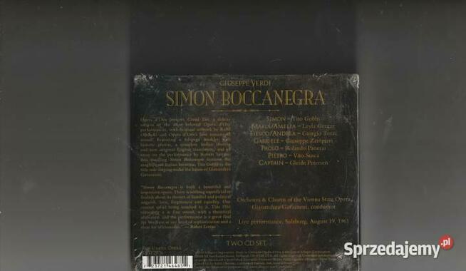 Gobbi Gencer Tozzi Gavazzeni Simon Boccanegra CD