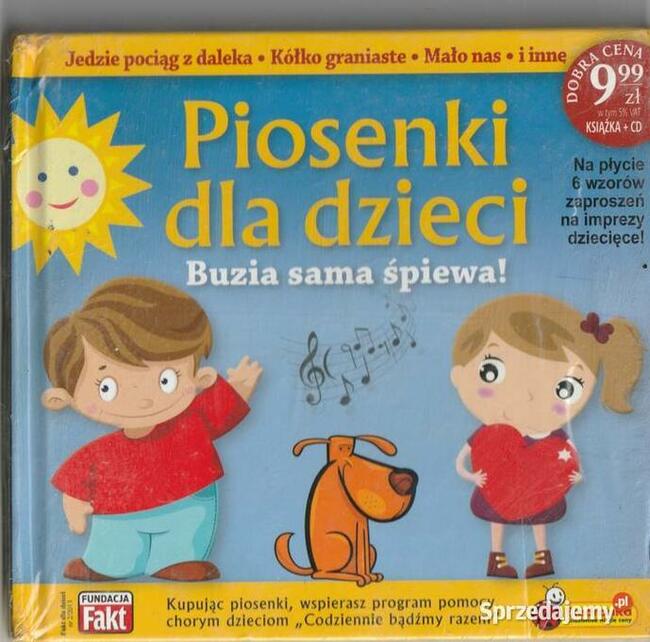 Piosenki dla dzieci. Buzia sama śpiewa CD