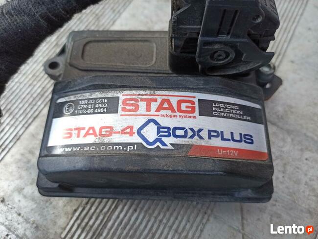 Instalacja gazowa używana LPG 4-cyl STAG 4 qbox q-box Plus