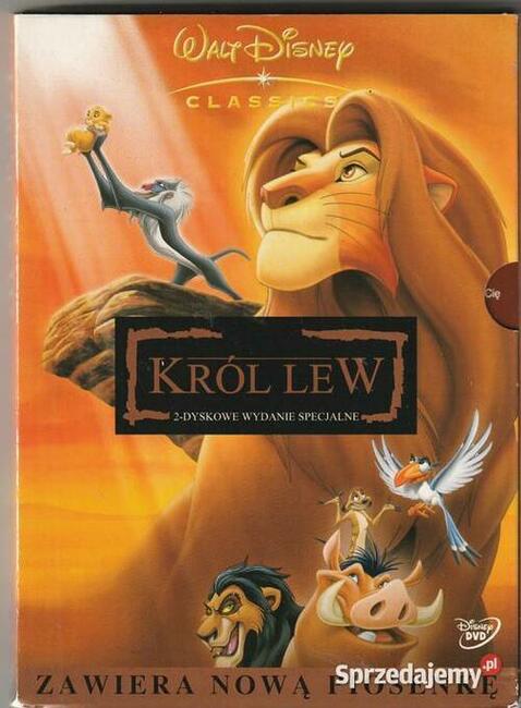 Król lew Wydanie specjalne DVD