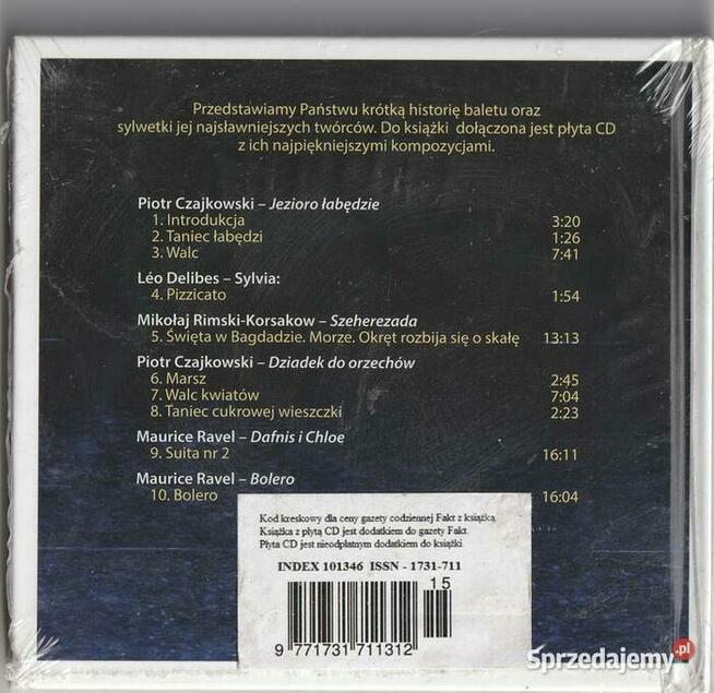Muzyka baletowa CD