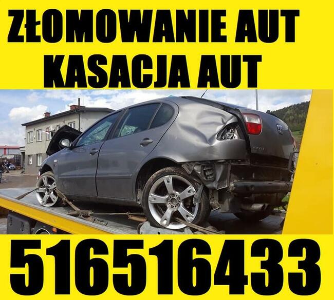 SKUP AUT TEL.516516433 Starogard Gdański Złomowanie Kasacja