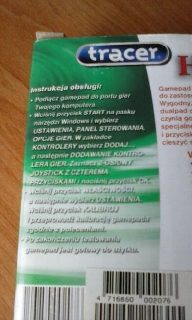 Kontroler gier pad gamepad Tracer TRJ-PHG
