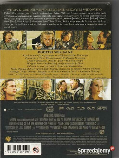 Troja dwupłytowa edycja specjalna DVD