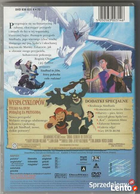 Sindbad: Legenda siedmiu mórz Bończyk Żebrowski