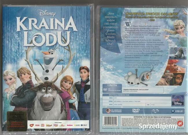 Kraina lodu DVD