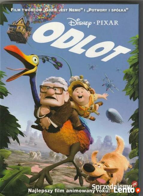 Odlot Disney Pixar DVD