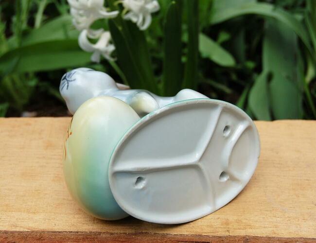 Zając Wesołego Alleluja figurka porcelana Ćmielów vintage