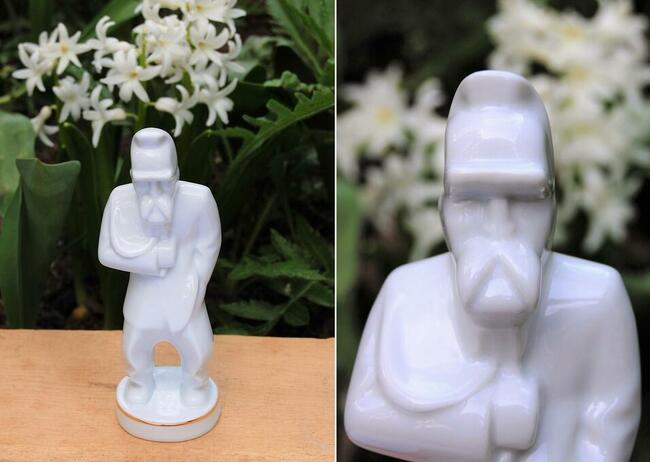Piłsudski figurka A. Siemaszko porcelana Ćmielów vintage