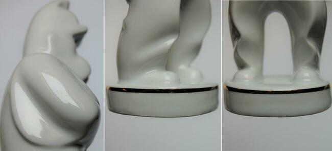 Piłsudski figurka A. Siemaszko porcelana Ćmielów vintage