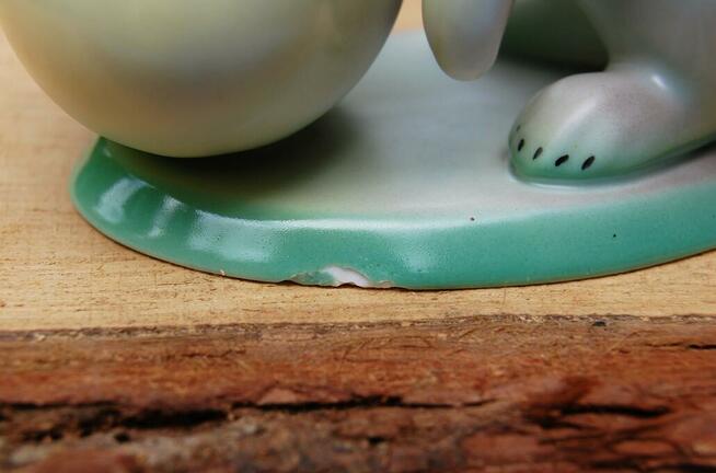 Zając Wesołego Alleluja figurka porcelana Ćmielów vintage