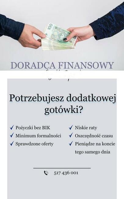 Pożyczki bez BIK również online