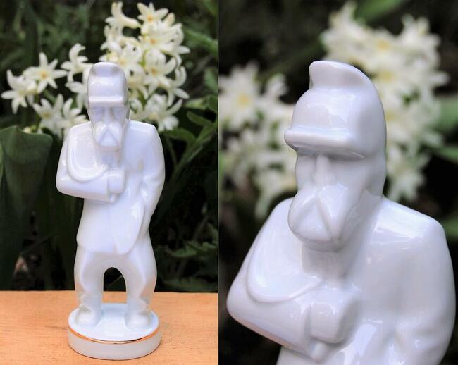 Piłsudski figurka A. Siemaszko porcelana Ćmielów vintage
